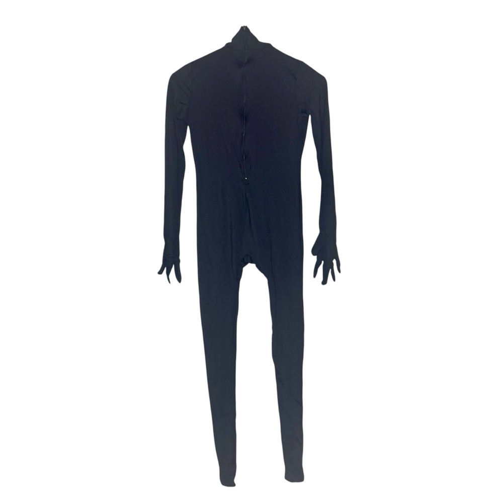 Party Suits Black Partysuit 1 Piece Costume Size Teen Medium - Picture 2 of 9